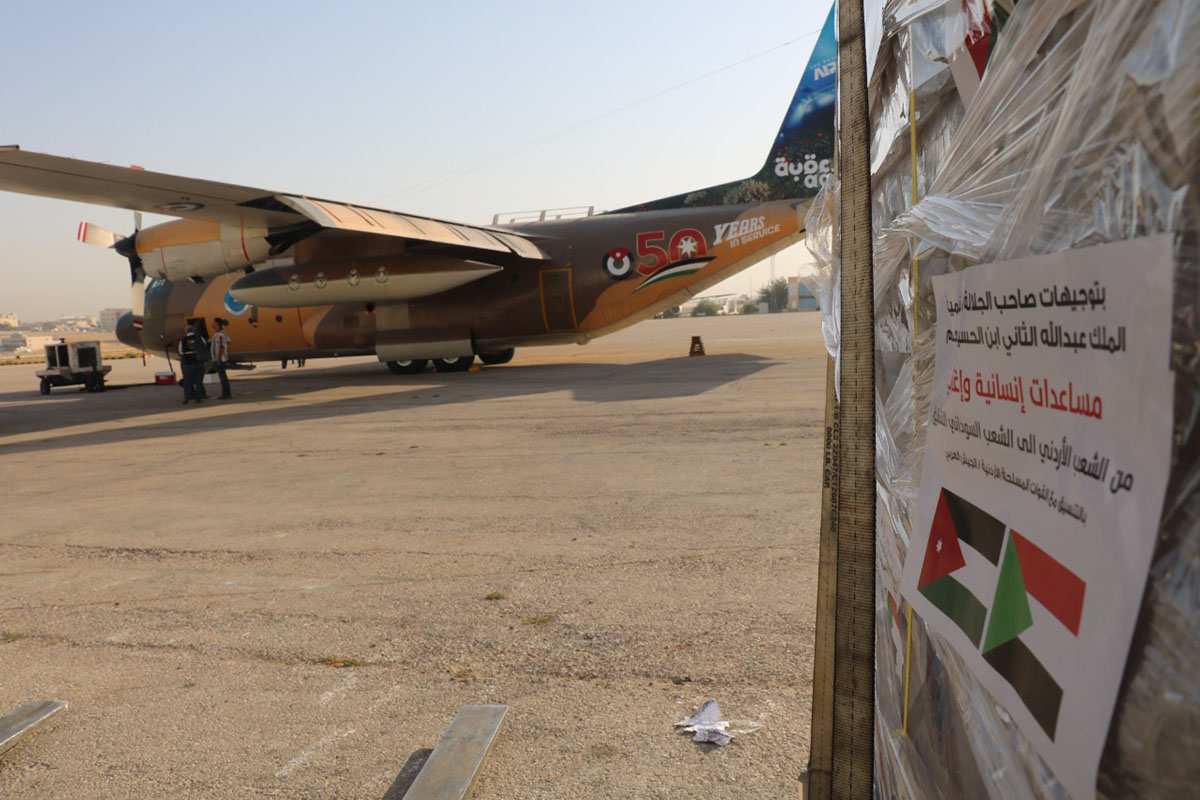 بتوجيهات ملكية إرسال طائرة مساعدات إغاثية طارئة الى السودان