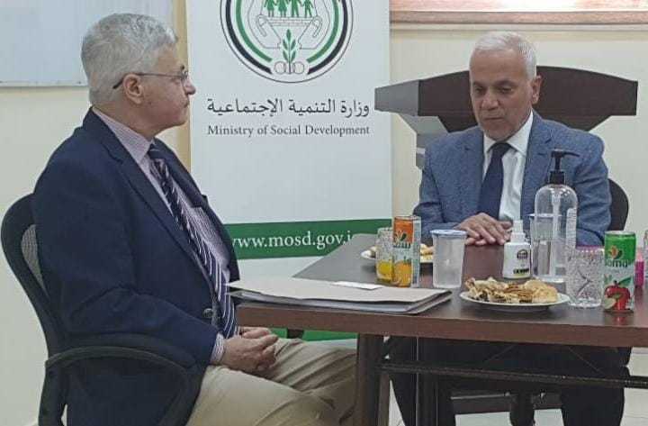 المفلح يستقبل المقرر الخاص المعني بحقوق الاشخاص ذوي الاعاقة