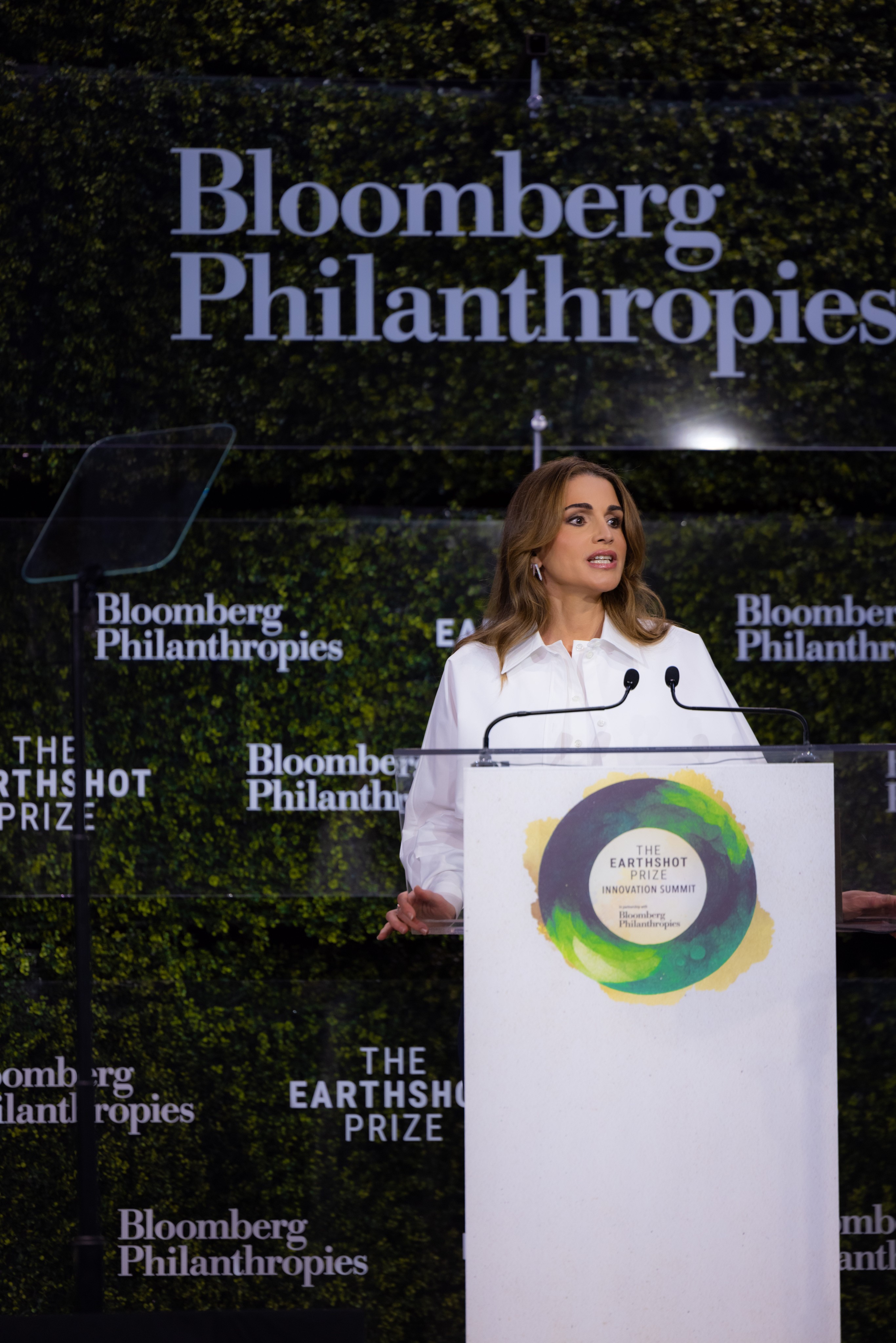الملكة رانيا العبدالله تدعو إلى عمل وابتكار جماعي لمواجهة التحديات المناخية