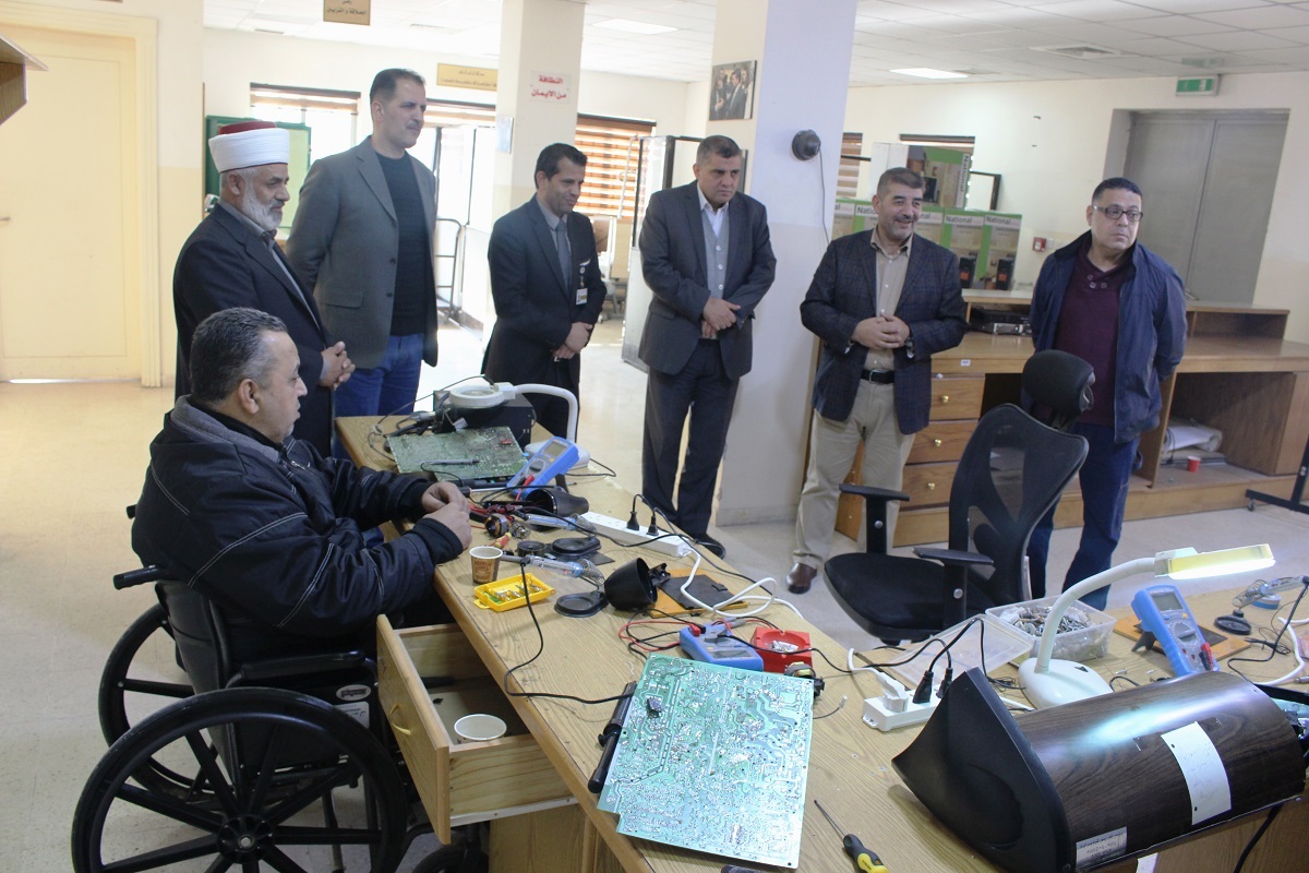 التدريب المهني تؤكد أهمية العلاقة التشاركية مع الهاشمية للمصابين العسكريين