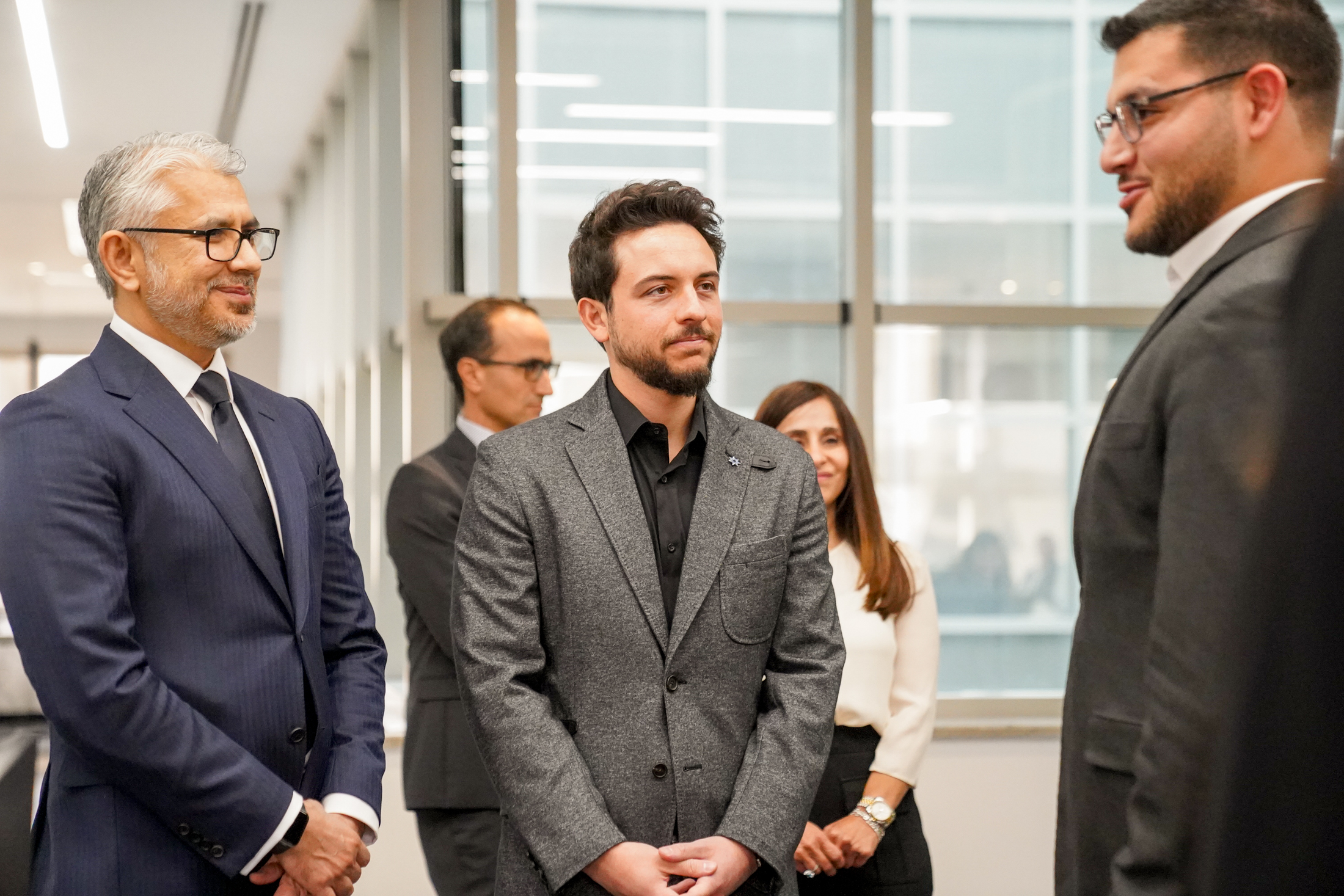 سمو ولي العهد يفتتح مركزا لشركة “ديلويت” العالمية بعمان