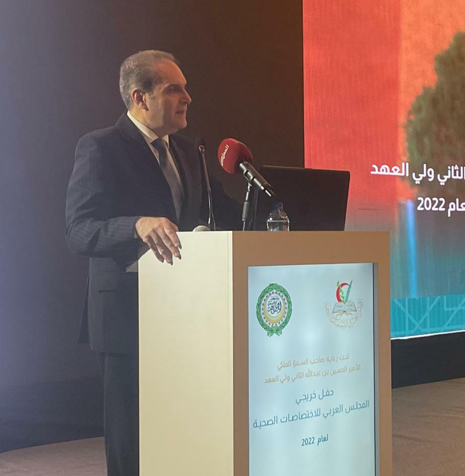 الهواري يؤكد أهمية دعم المجلس العربي للاختصاصات الصحية خدمة للشعب العربي