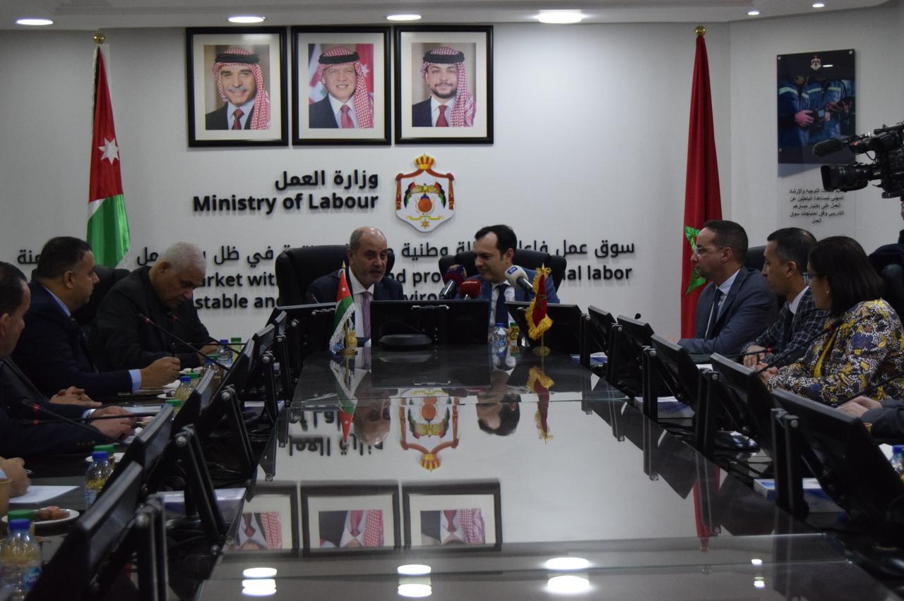 الشمالي ووزير الإدماج الاقتصادي المغربي يبحثان آفاق التعاون المشترك