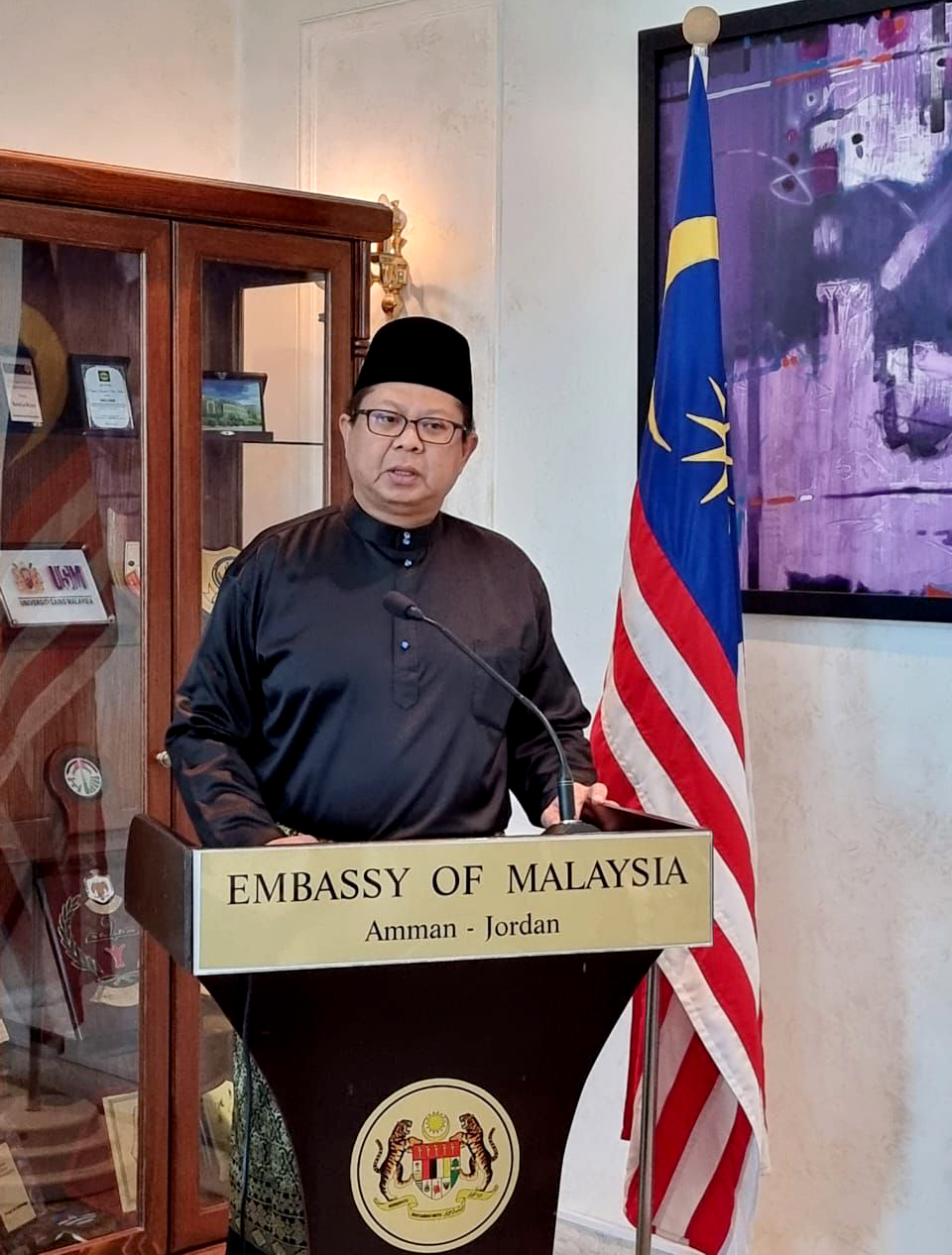 السفير الماليزي: الأردن شريك ماليزيا التجاري والاقتصادي المهم بالمنطقة