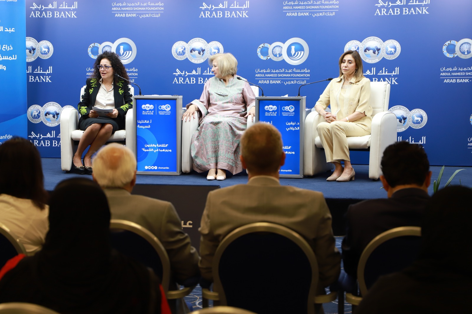 النجار ونظيرتها المصرية بندوة حوارية حول الثقافة والفن ضمن جرش 37