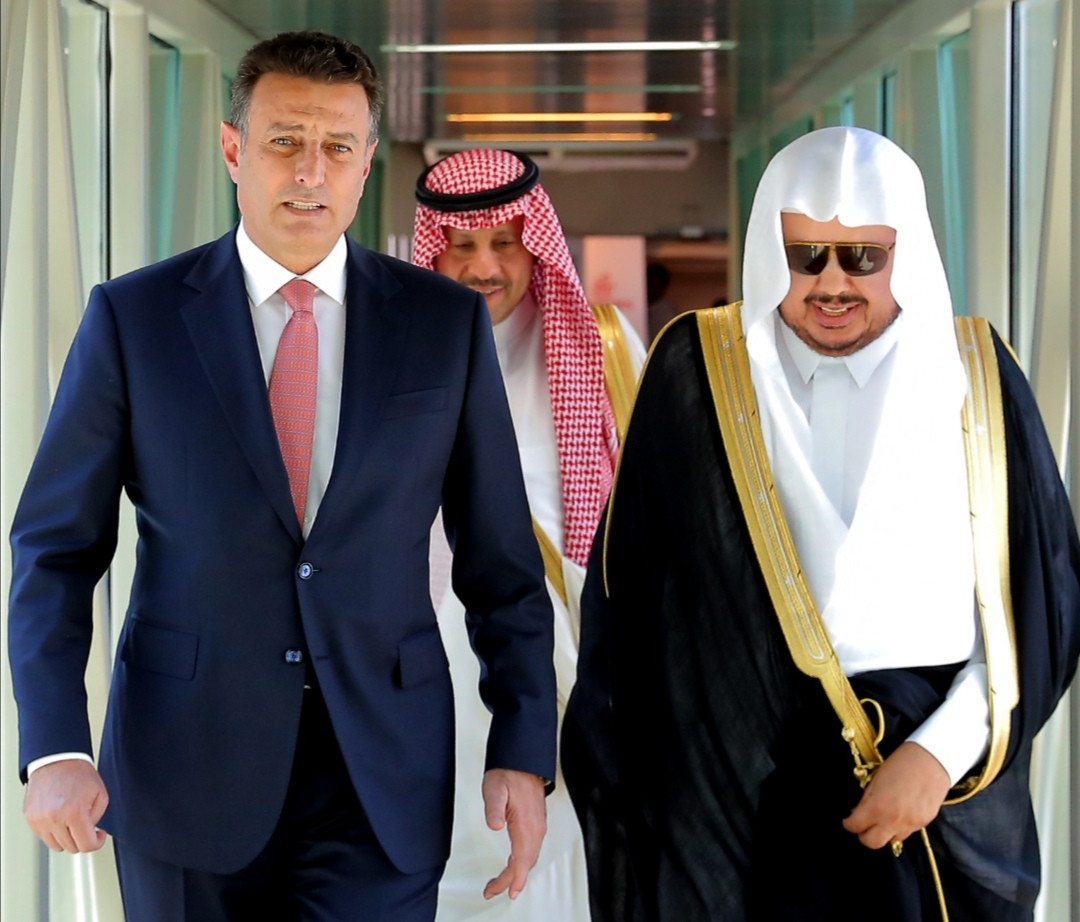 الصفدي يستقبل رئيس مجلس الشورى السعودي