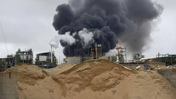 صاروخ إيراني يستهدف مصنع كيماويات إسرائيلي في بئر السبع