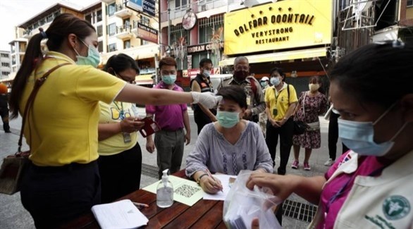 بانكوك تُصنف ضمن المناطق الخطرة بسبب تفشي كورونا