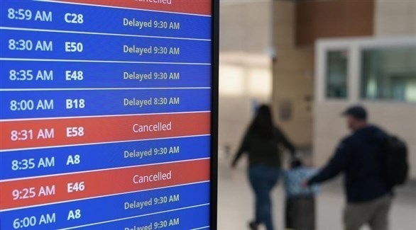 إدارة الطيران الأمريكية تكشف أسباب تعطيل 11 ألف رحلة جوية
