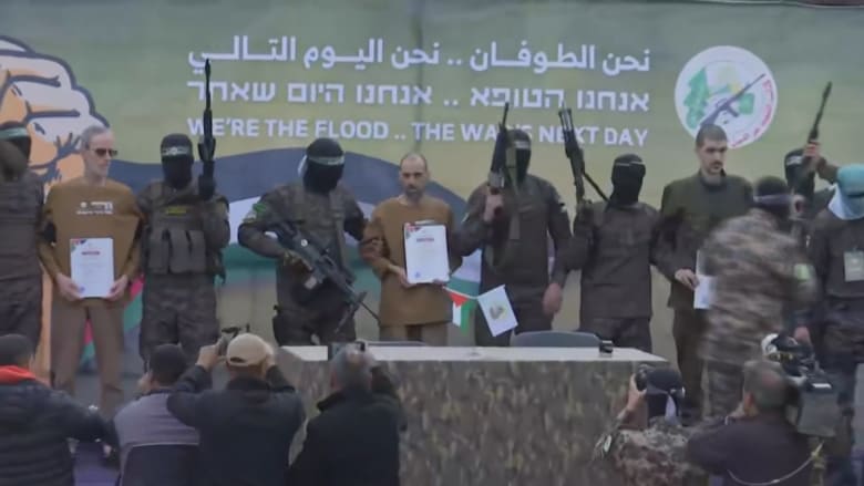 ترامب يعلّق على صور الرهائن الإسرائيليين المفرج عنهم