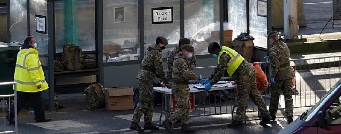 الجيش البريطاني يسد العجز في الأطقم الطبية بمستشفيات لندن