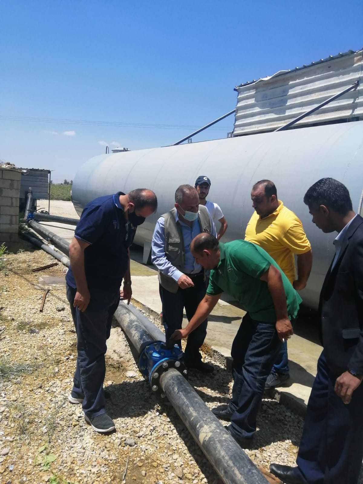 سلطة المياه تدشن آبار مياه شرب في البلقاء