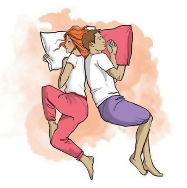 10 دلالات لوضعيّات النوم في العلاقة الزوجية