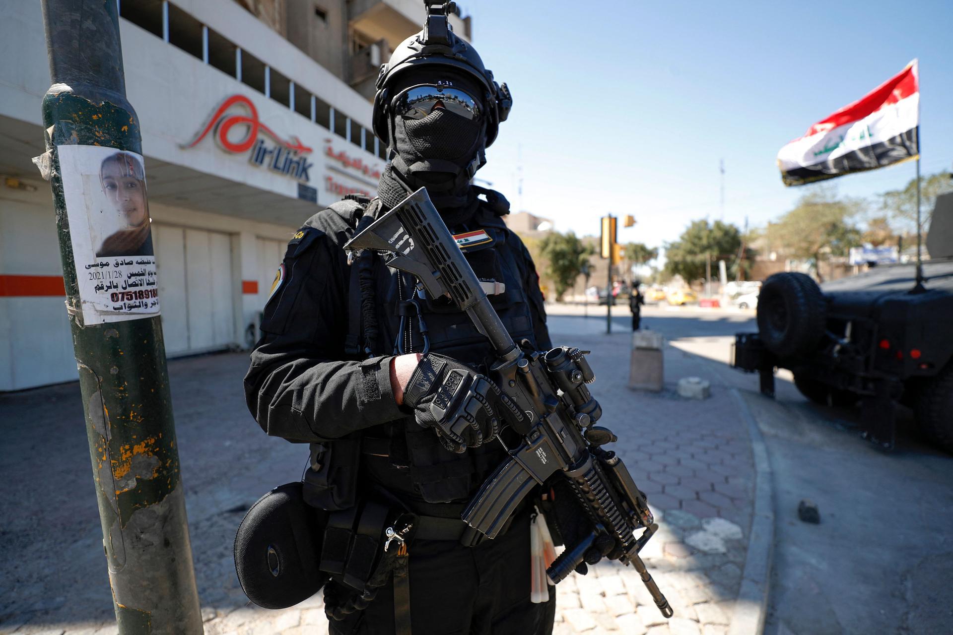 العراق: اعتقال ضابط رفيع على خلفية محاولة اغتيال الكاظمي