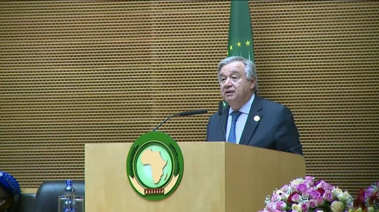 غوتيريس يشارك باجتماع أفريقي حول ليبيا