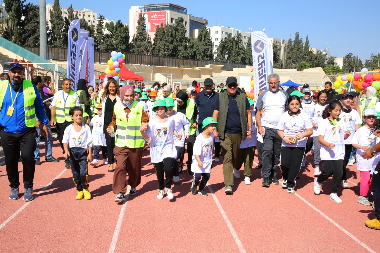 انطلاق فعاليات أركض مع زها لدمج أطفال متلازمة داون مع الأطفال الأصحاء