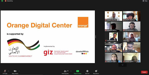 استكمال تدريب الفوج الأول لنادي مركز أورنج الرقمي بالألمانية الأردنية