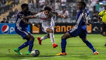 الزمالك يتخطى إنيمبا ويصل نصف نهائي أبطال إفريقيا