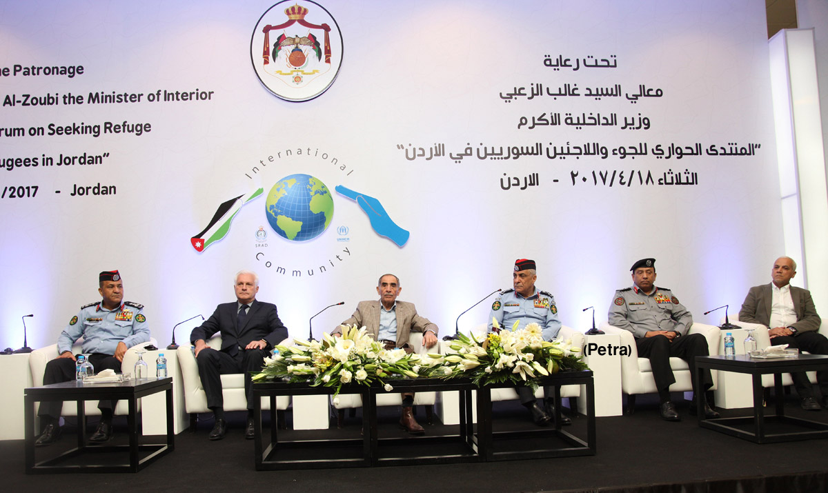 وزير الداخلية الأردني يفتتح اعمال المنتدى الحواري للجوء السوري في الأردن