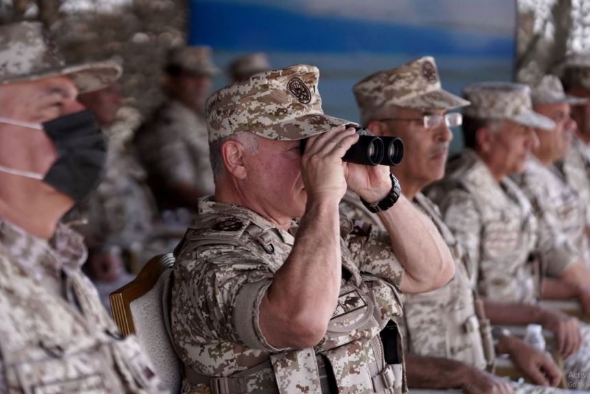 جلالة الملك يتابع مجريات التمرين التعبوي “الوعد الحق2”