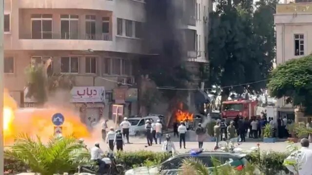 استنفار أمني وغموض يلف الملابسات.. إصابات جراء انفجاري دمشق
