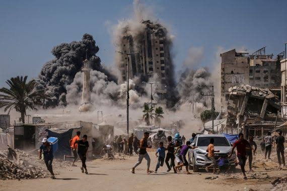 هجمات إسرائيلية تودي بحياة 4 أشخاص بينهم 3 أطفال في غزة