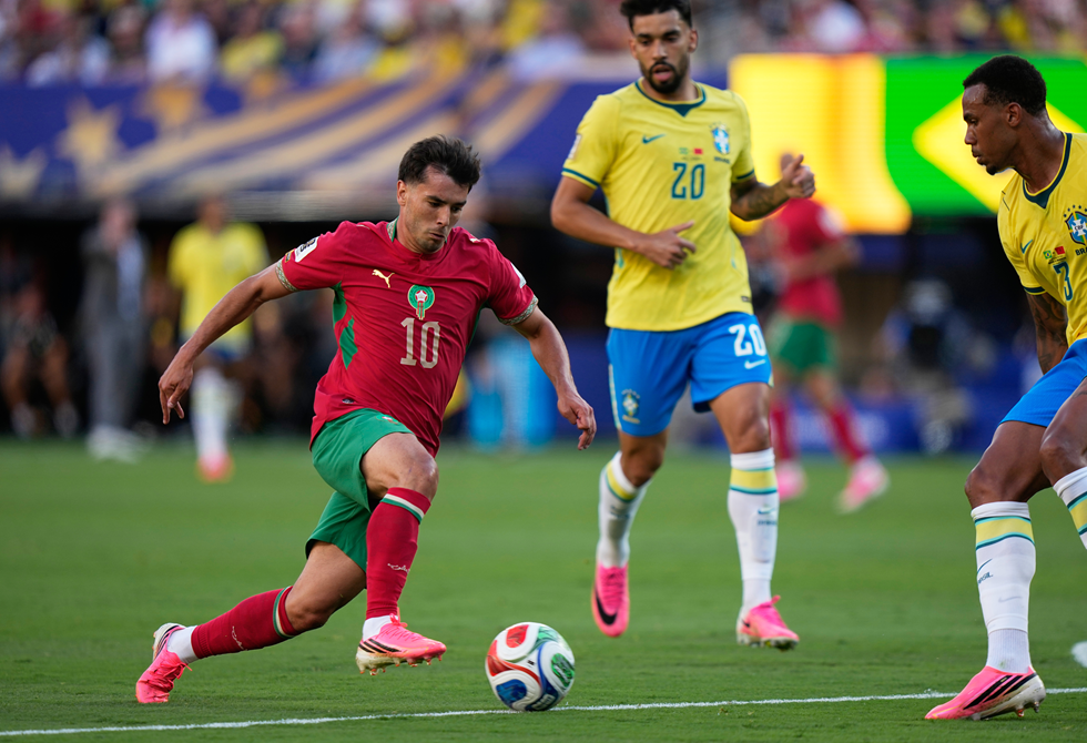 منتخب المغرب يحرج نظيره البرازيلي ويرغمه على التعادل
