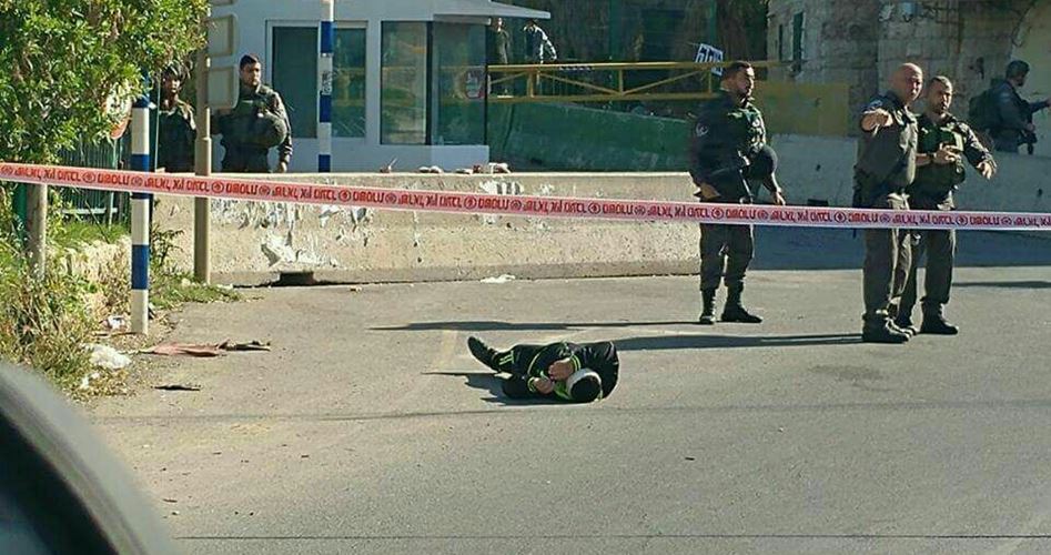 اصابة شاب فلسطيني بالرصاص خلال وقفة تضامنية مع أهالي الشيخ جراح