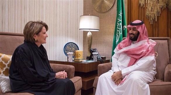 السعودية: ولي العهد يبحث التعاون الصناعي العسكري مع رئيسة “لوكهيد” الأمريكية