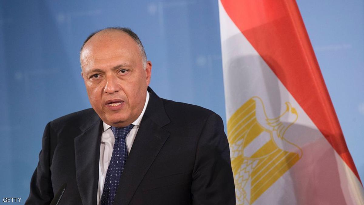 شكري: مصر ملتزمة بالحفاظ على حقوق الشعب الفلسطيني