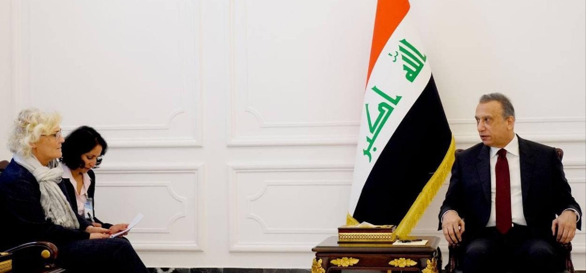 رئيس الحكومة العراقية يلتقي وزيرة الدفاع الألمانية