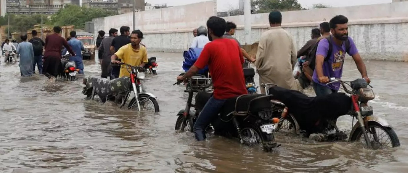 باكستان: مصرع 67 شخصا في فيضانات بسبب الأمطار الغزيرة