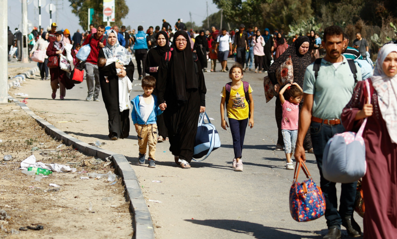 وثيقة داخلية: إدارة بايدن تدرس استقبال لاجئين من غزة