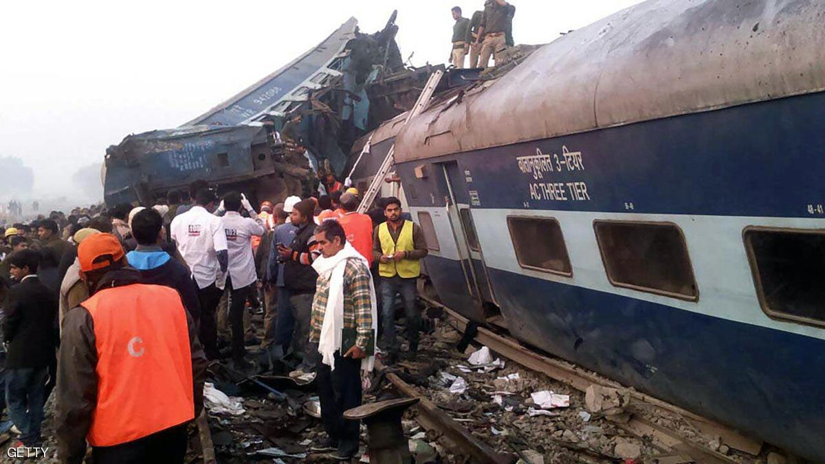 قتلى “قطار الهند” يقتربون من المائة