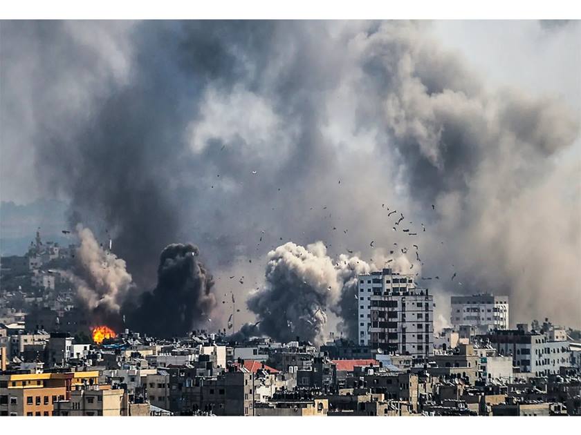 209 يوم للحرب على غزة: غارات اسرائيلية بشكل مكثف على رفح