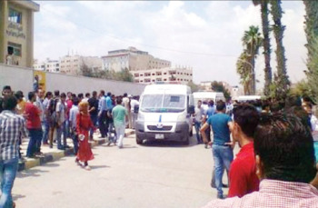 200 ملثم يقتحمون حرم جامعة اليرموك
