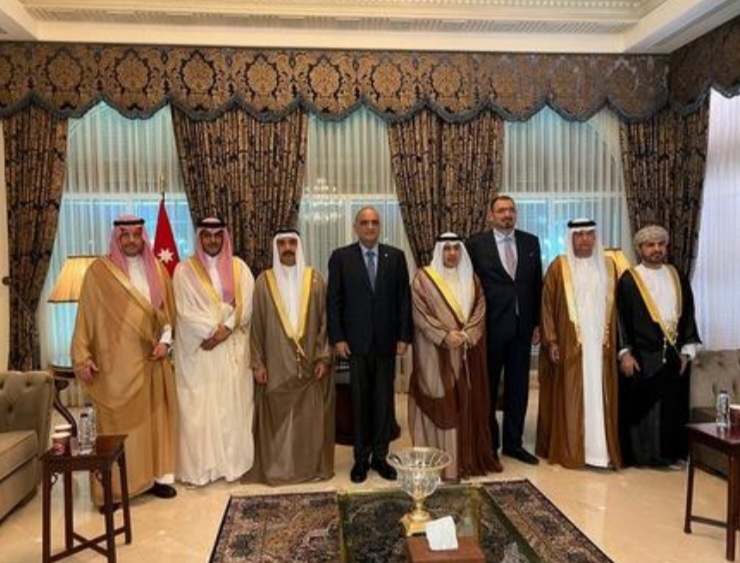 سفراء دول مجلس التعاون الخليجي يقدمون العزاء بضحايا حادثة العقبة