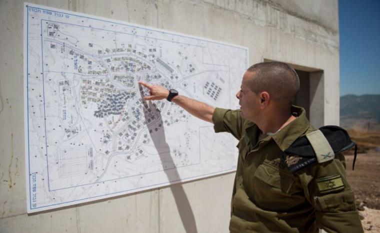 جيش الإحتلال الإسرائيلي يستعد للتدريب على محاكاة احتلال قرى لبنانية.
