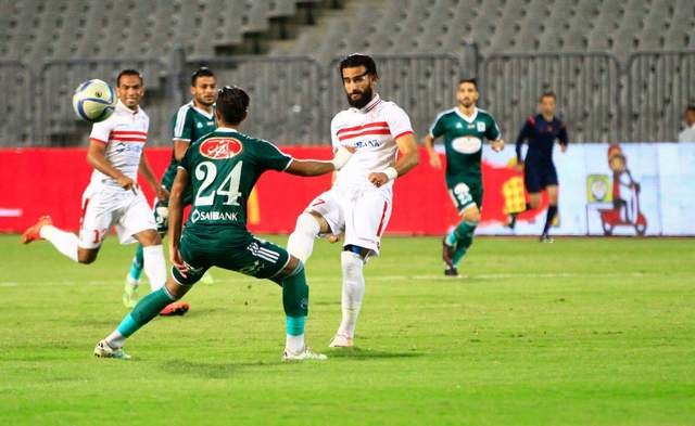 جعفر وجنش يقودان الزمالك لفوز صعب على المصري