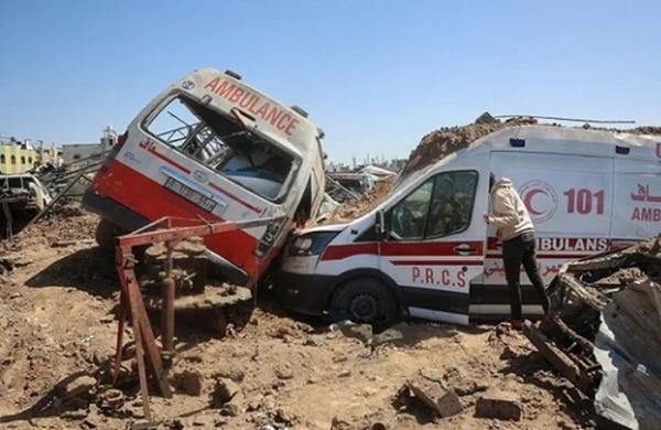 الدفاع المدني في غزة يندد بـ”إعدام ميداني” للمسعفين
