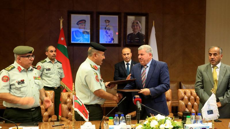 اتفاقية تعاون بين القوات المسلحة وهيئة تنظيم قطاع النقل البري