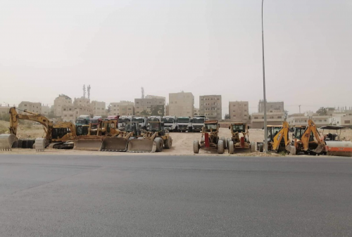 مقاولي مشروع الباص السريع عمان-الزرقاء يتوقفون عن العمل