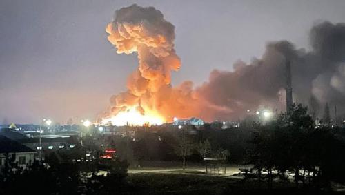 سماع دوي 4 انفجارات بالعاصمة الأوكرانية كييف