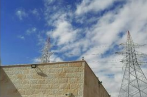 إقامة أبراج كهرباء على أراضي مواطنين