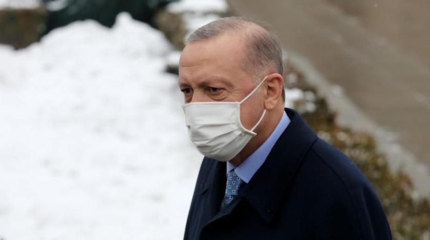 إصابة الرئيس التركي بفيروس كورونا